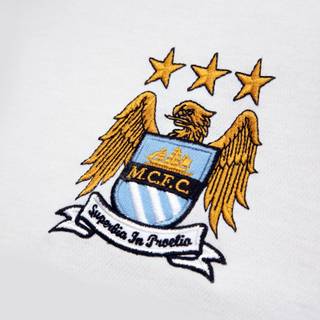 Manchester City logo wallpaper