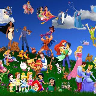 Disney cartoon wallpaper
