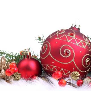 Christmas decorations wallpaper