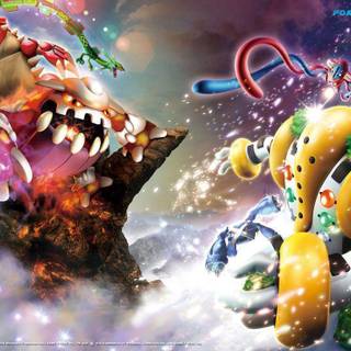 Legendary pokemon background