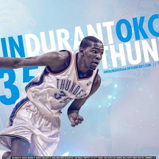 Kevin durant thunder wallpaper