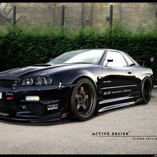 2015 Skyline GTR wallpaper