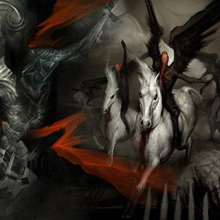 Dark angels wallpaper