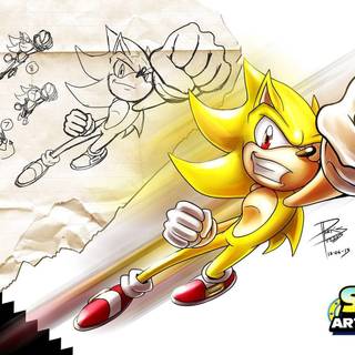 Super Sonic wallpaper