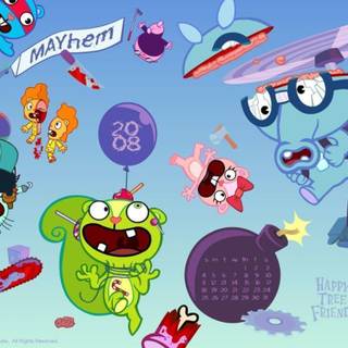 Happy tree friends wallpaper