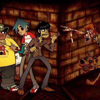 Gorillaz backgrounds