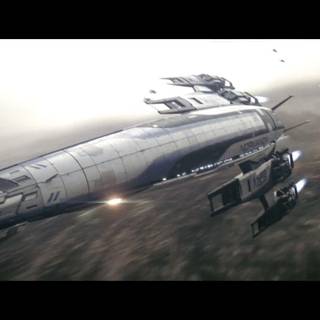 Mass Effect Normandy wallpaper