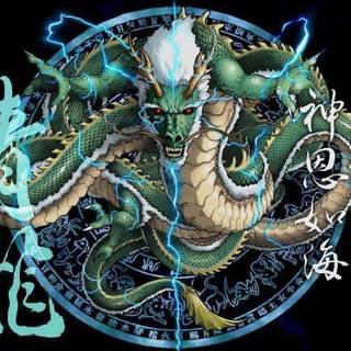 Chinese dragon wallpaper
