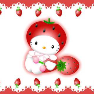 Hello kitty spring wallpaper