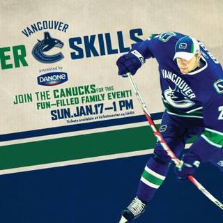 Vancouver Canucks logo wallpaper