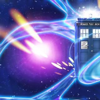 The TARDIS wallpaper