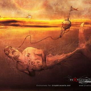 Surreal art wallpaper