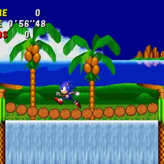 Sonic backgrounds