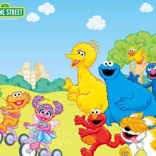 Sesame Street wallpaper