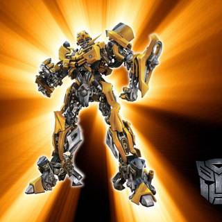 Wallpaper transformers bumblebee