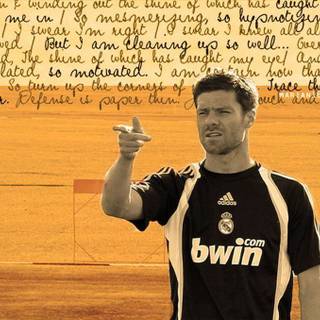Xabi alonso real madrid wallpaper