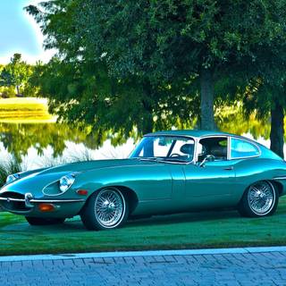 Jaguar E-Type wallpaper