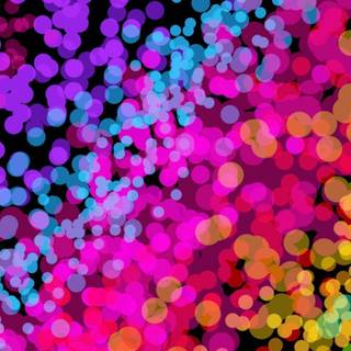 Bright colored wallpaper