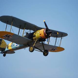 Biplane wallpaper