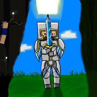 Awesome Minecraft wallpaper