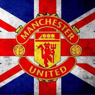 Manchester United logo wallpaper