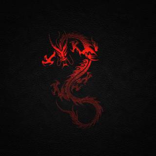 Red dragon wallpaper