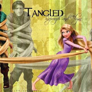 Tangled disney wallpaper