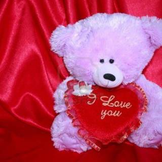 Cute teddy bears wallpaper