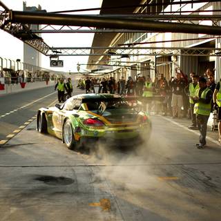 Race track wallpaper