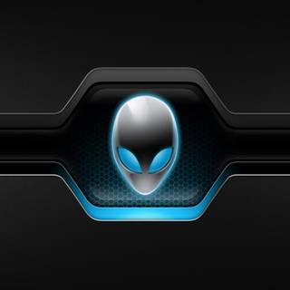 Blue Alienware wallpaper