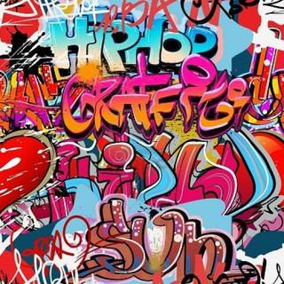 Hip hop graffiti wallpaper