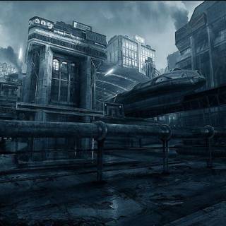 Gotham City background