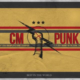CM Punk logo wallpaper