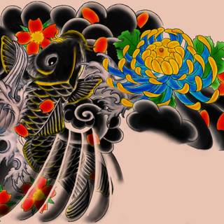 Japanese tattoo wallpaper