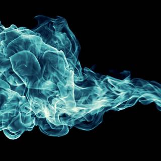 Blue fire wallpaper