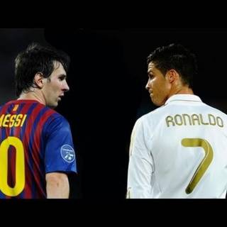 Cristiano Ronaldo vs Lionel Messi 2015 wallpaper