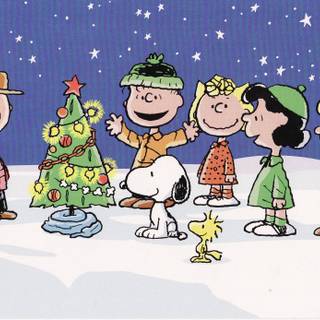 Charlie Brown Christmas Tree wallpaper