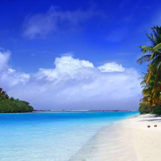Paradise beach wallpaper
