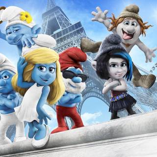 Smurf wallpaper