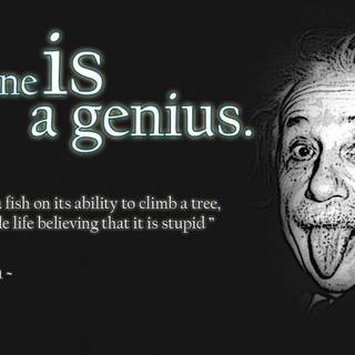 Einstein wallpaper