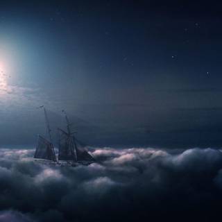 Ghost ship wallpaper