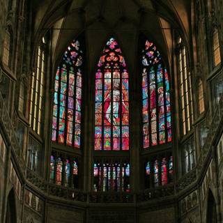 Stained glass wallpaper