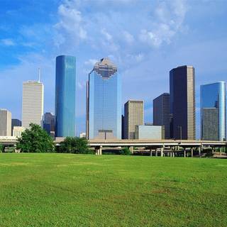 Houston skyline wallpaper