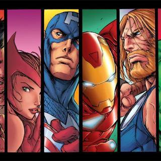 Marvel superheroes wallpaper