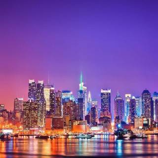 New York skyline wallpaper