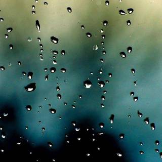 Rainy window wallpaper