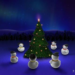 Free Christmas backgrounds for computers