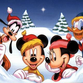 Mickey Christmas wallpaper