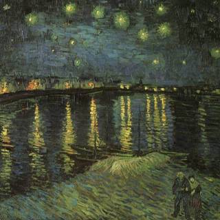 Starry Night Over the Rhone wallpaper