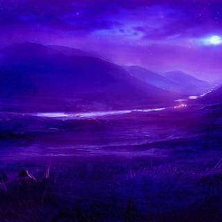 Moonlight night wallpaper